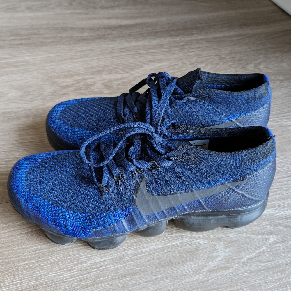 Nike Air VaporMax College Navy/Black-Game Royal women sz7